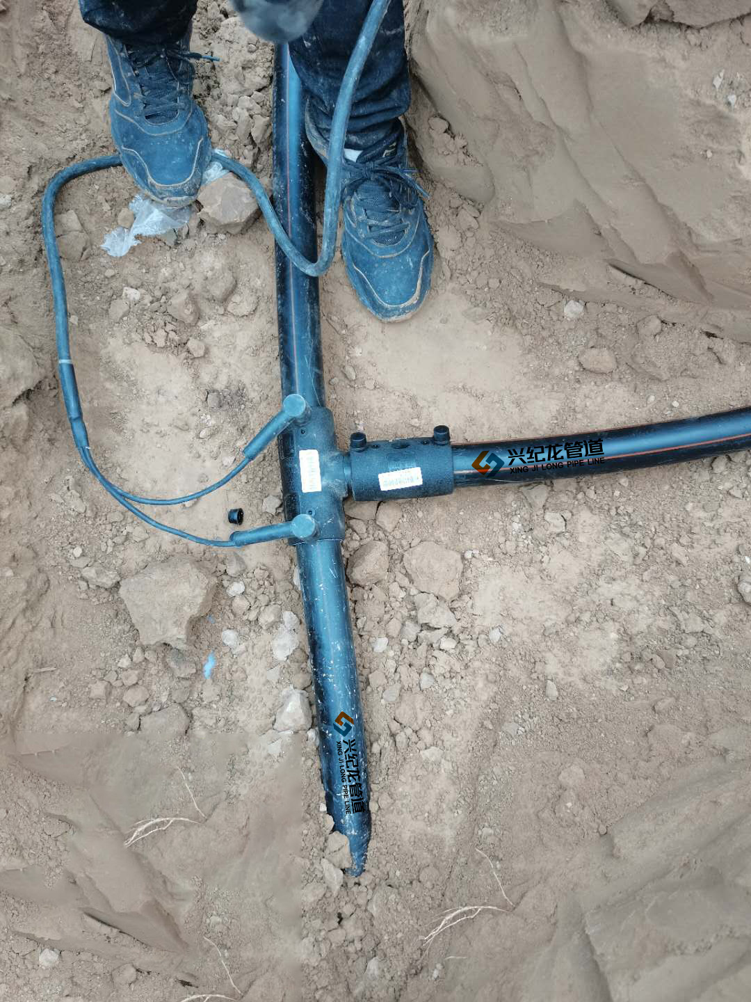 “星際領(lǐng)”電熔連接施工圖